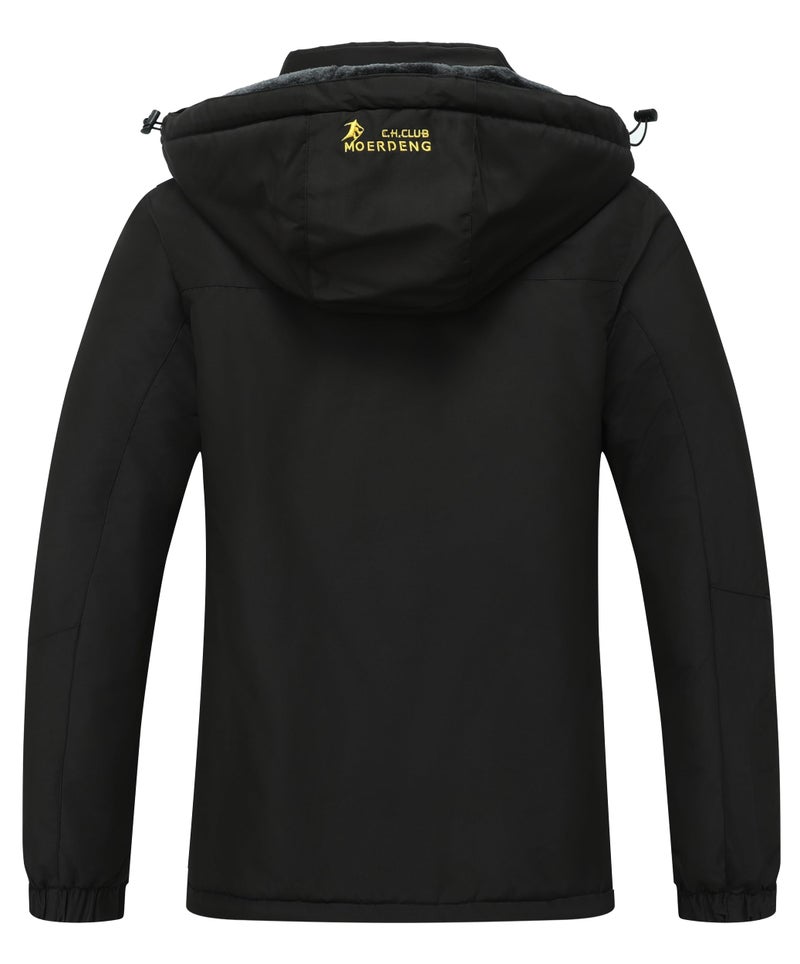 MOERDENG Women's Waterproof Ski Jacket Warm Winter Snow Coat Mountain Windbreaker Hooded Raincoat Jacket - Image 2